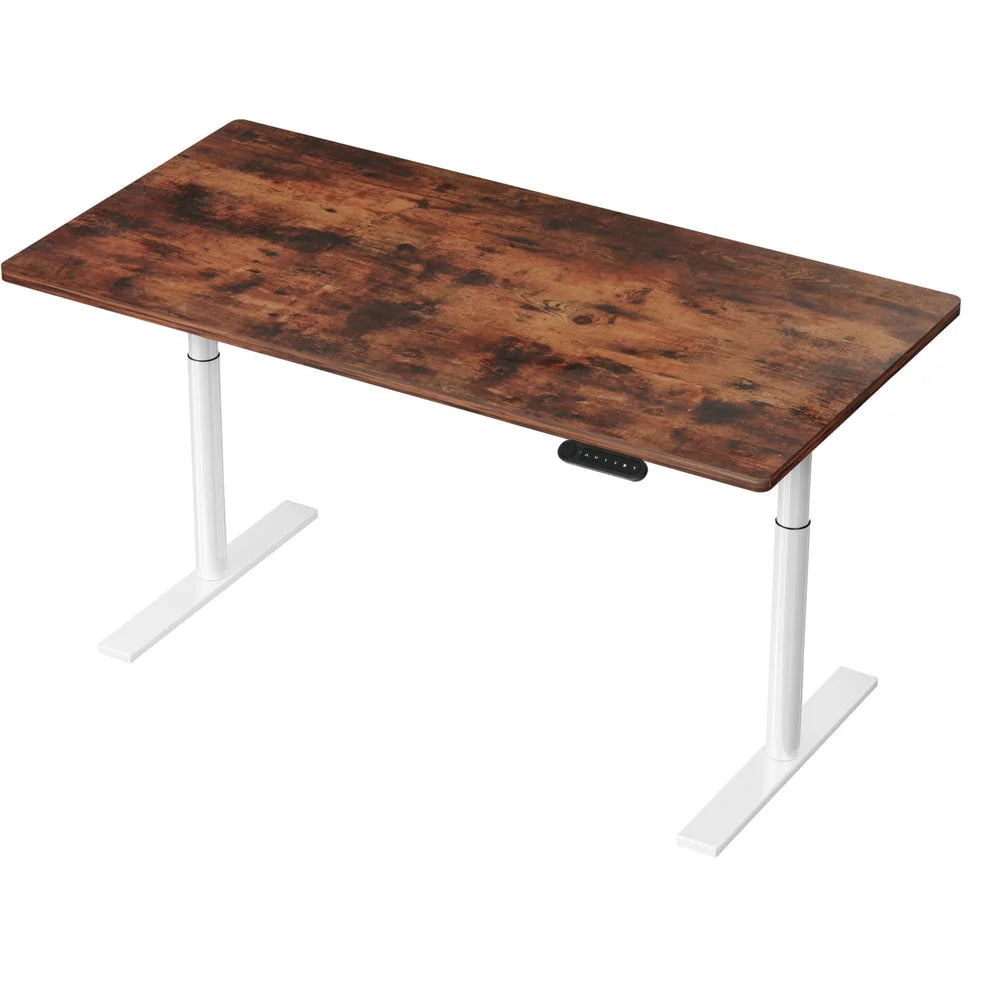 Standing Desk Motorized Dual Motor 140CM - Rustic Brown