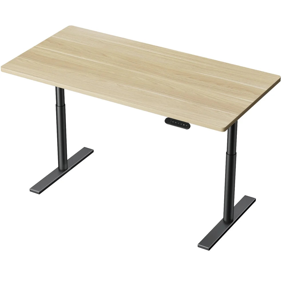 Standing Desk Motorized Dual Motor 140CM - White Oak