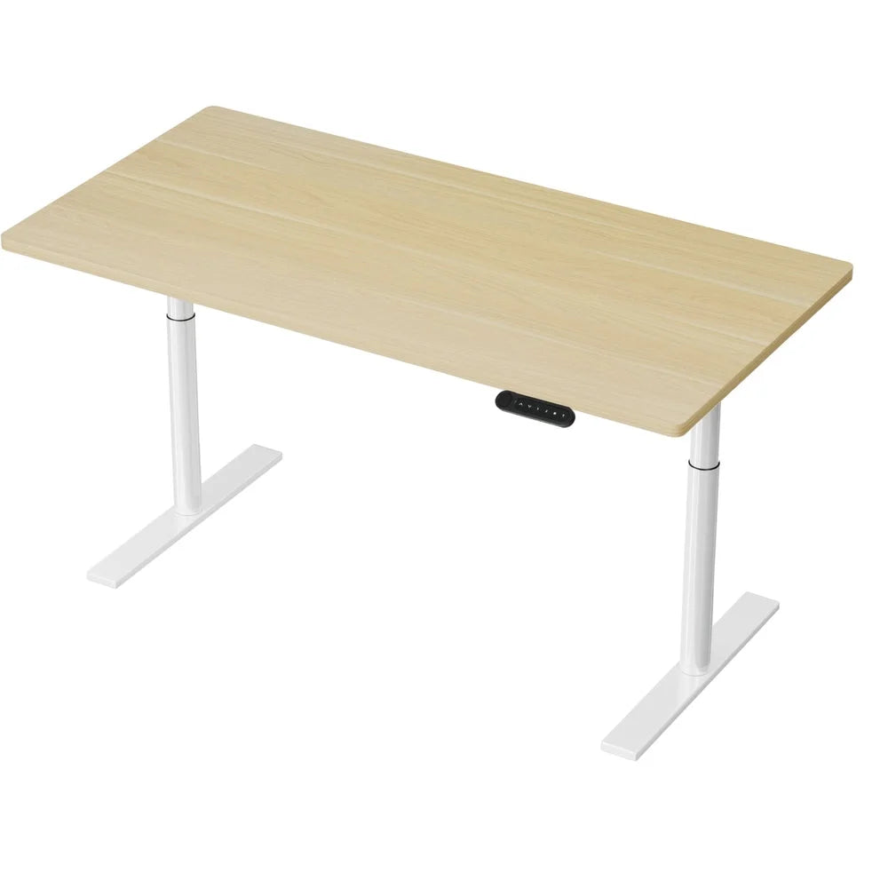 Standing Desk Motorized Dual Motor 140CM - White Oak
