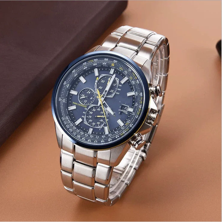 Steel strip blue surface Elegant Men