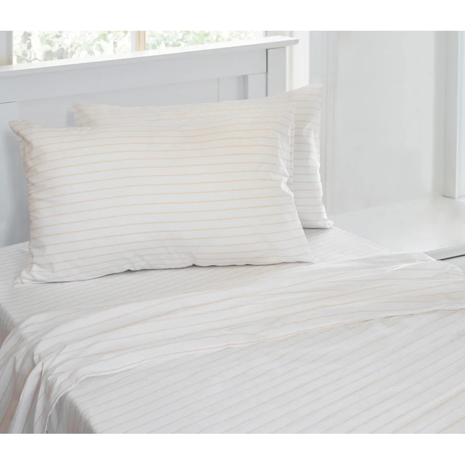 Stripe Printed Sheet Set - Single - Home & Garden