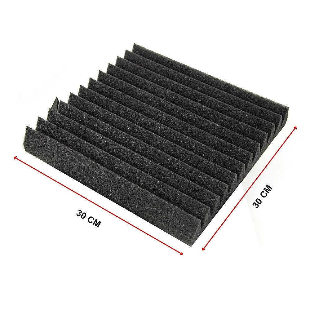 Studio Acoustic Foam Sound Absorption Proofing Panels 40pcs