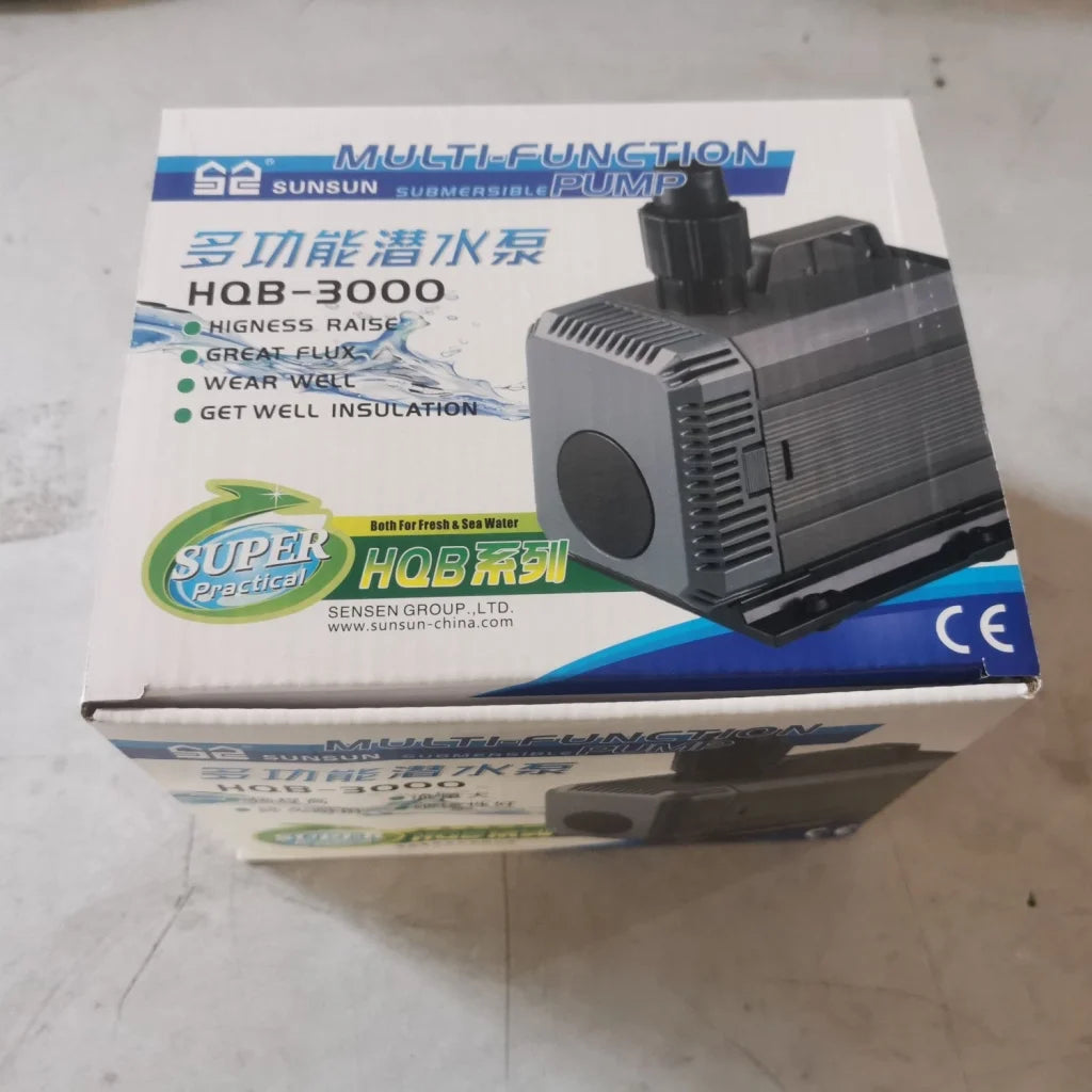 Submersible Water Pump SUNSUN HQB-3000 2500LPH Aquarium