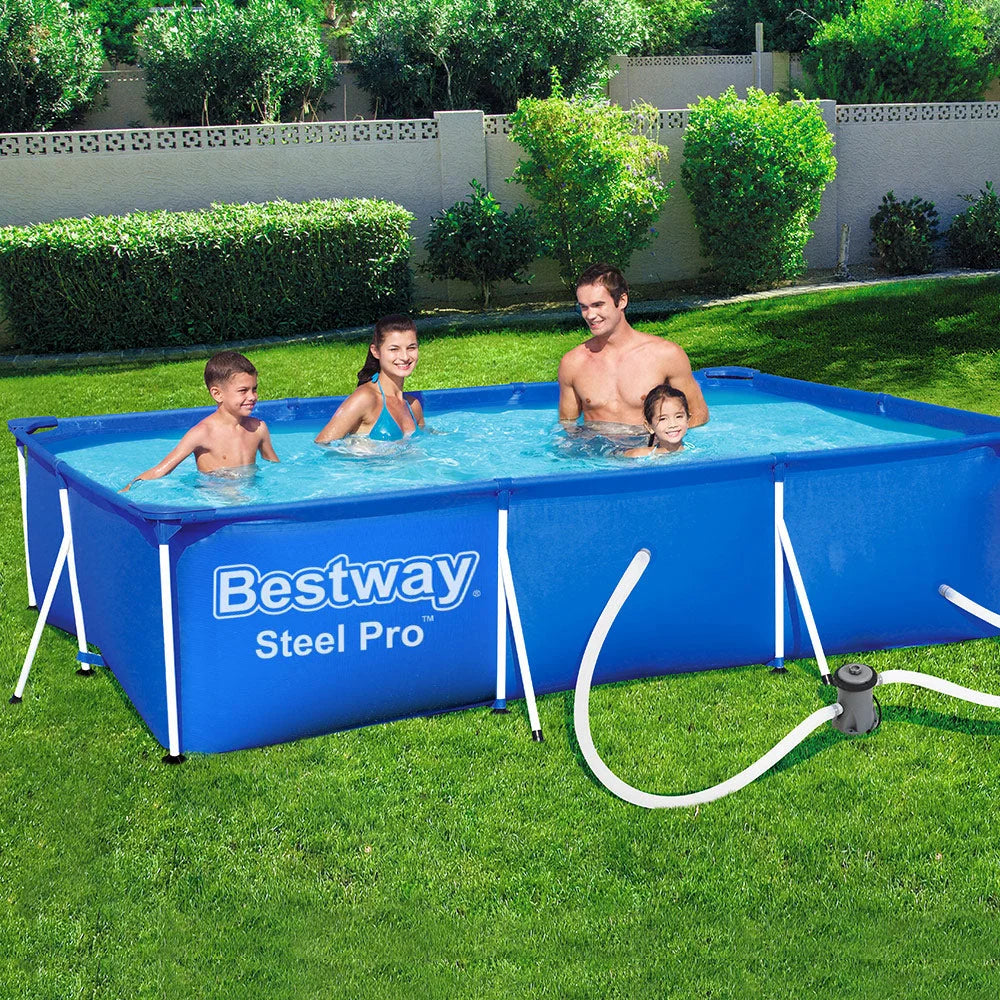 Swimming Pool Steel Frame Above Ground Pools with Filter
