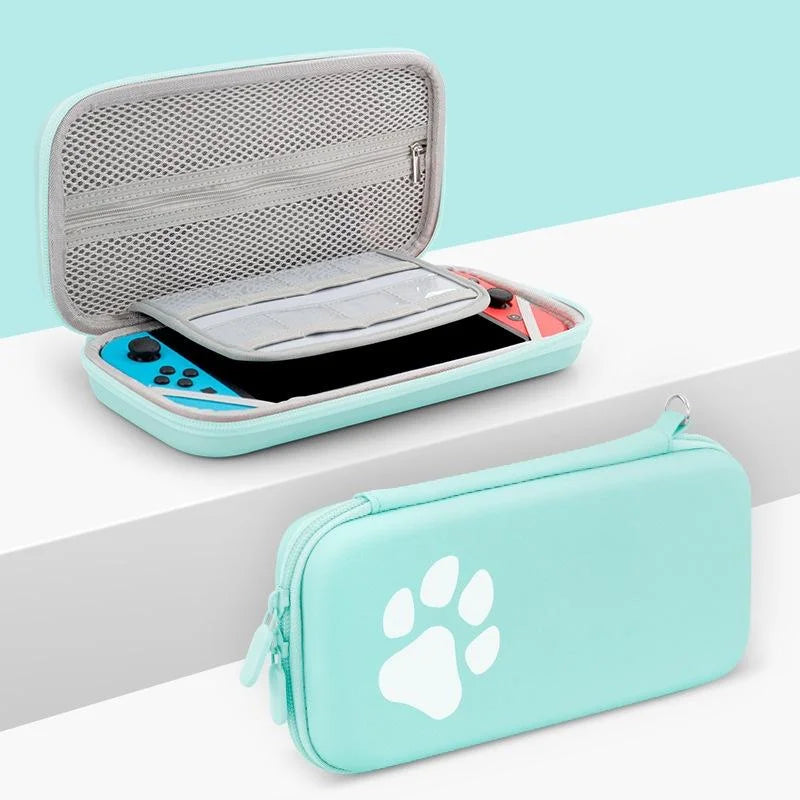 Switch Console Storage Bag With Cat Paw Design-1915198103602991104