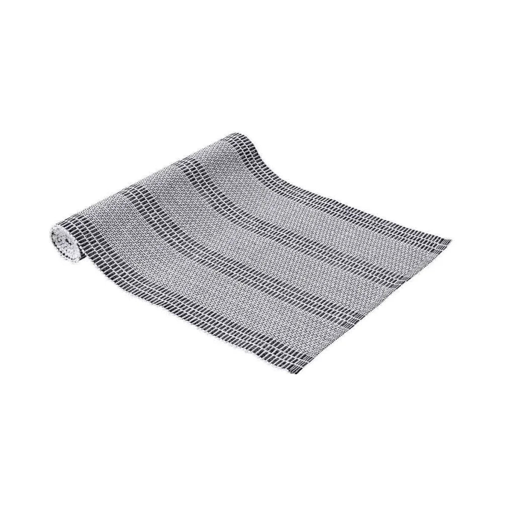 Table Runner Ladelle Repose Ribbed 100% Cotton - Denim