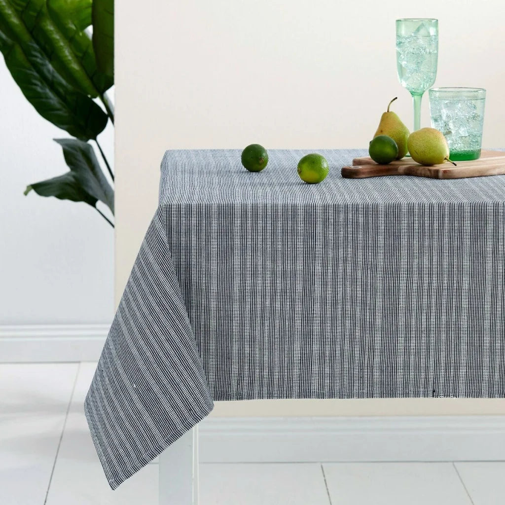 Tablecloth Ladelle Eco Cotton Rich 150x265 cm - Navy - Home
