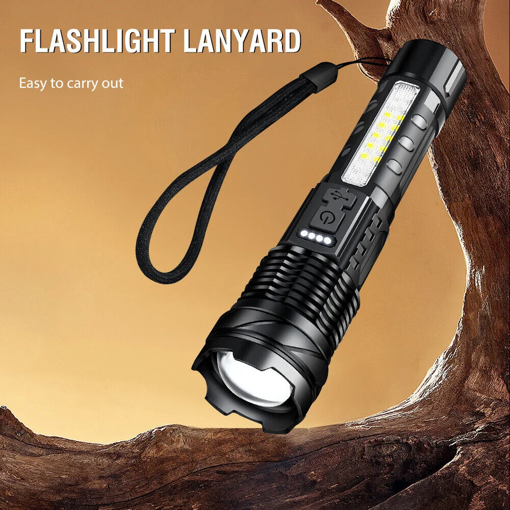 Tactical Torch Lamp Super Bright 30W 14LED Flashlight White
