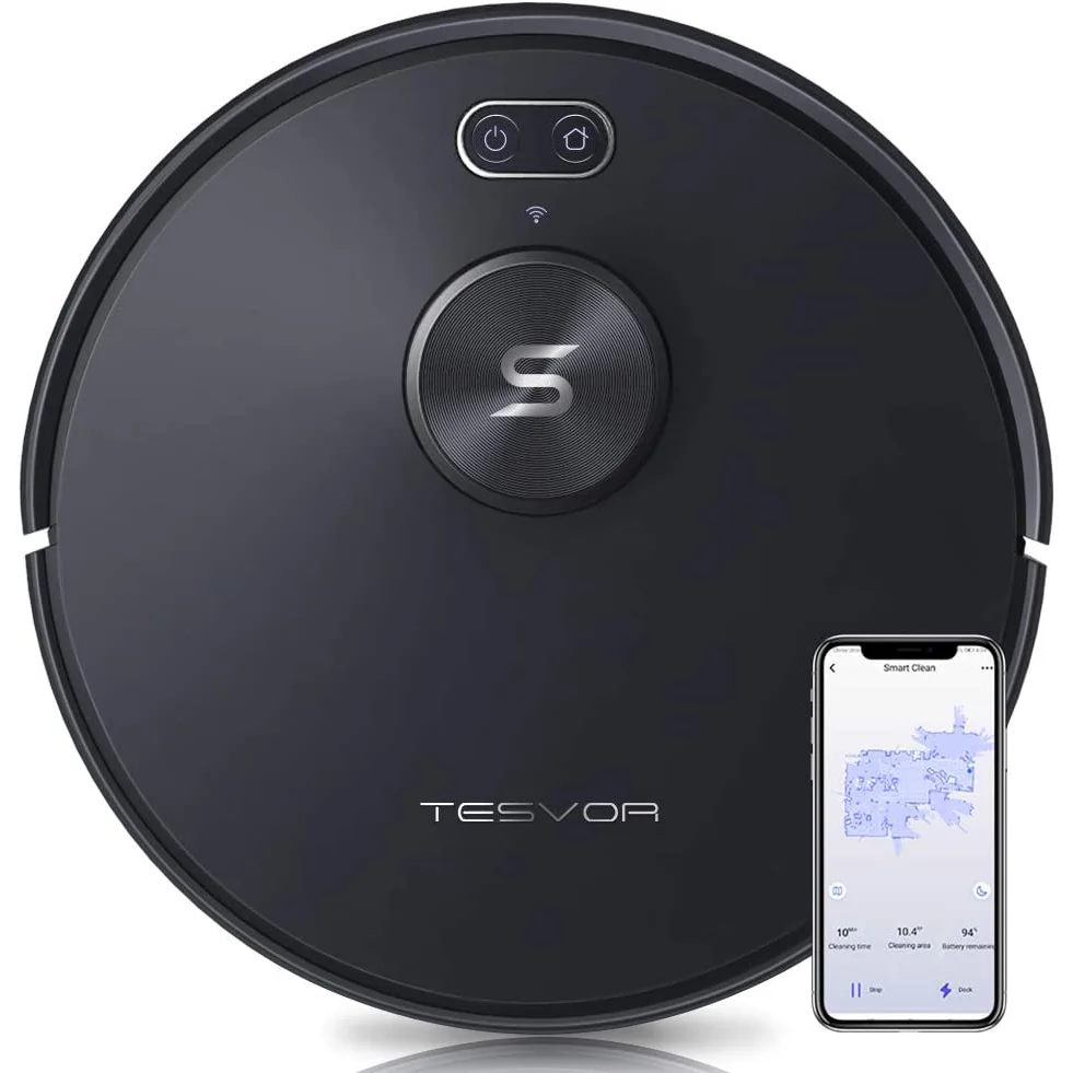 Tesvor S6+ Robot Vacuum Cleaner Mop 2700Pa With Laser