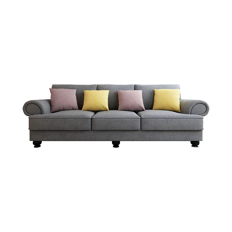 The Cloud Nine 3-Seater Sofa Slate Grey - Furniture > Sofas