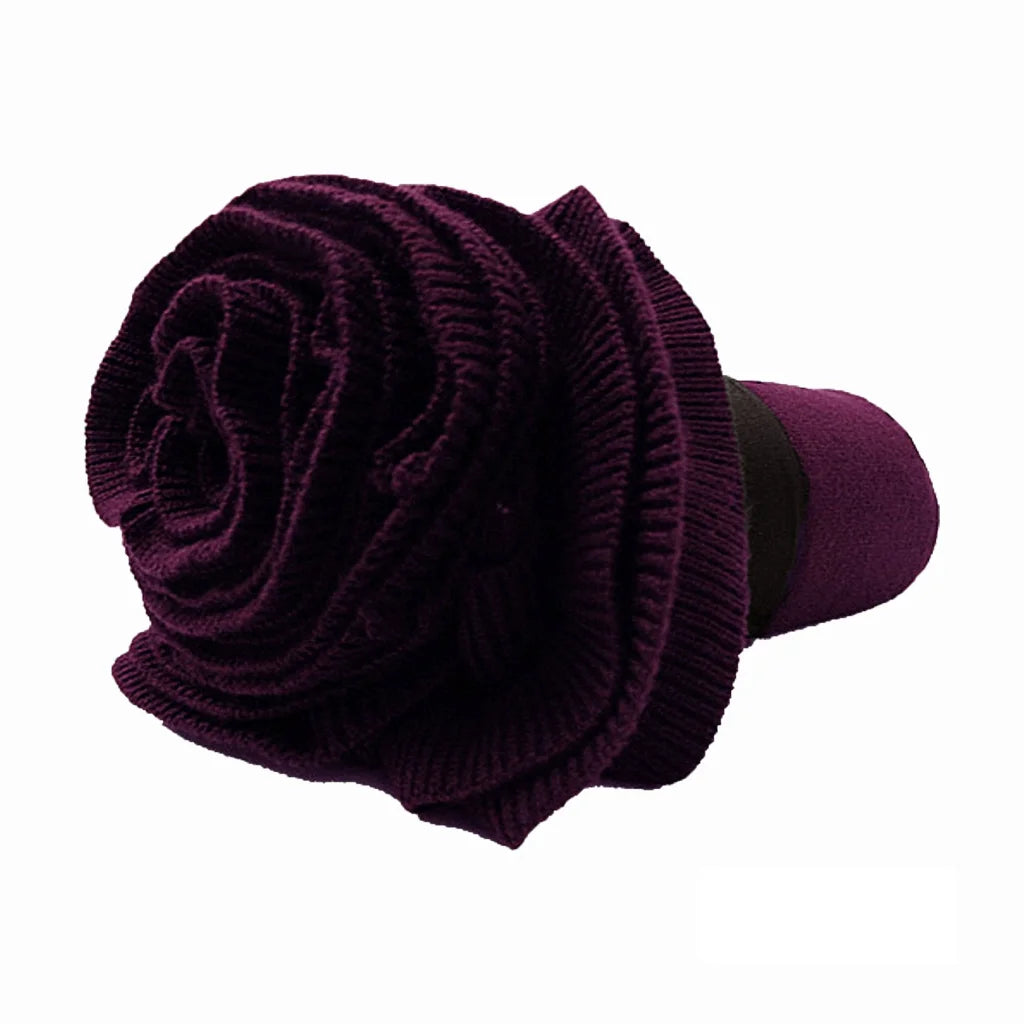 Throw Accessorize Double Ruffle - Plum - Home & Garden