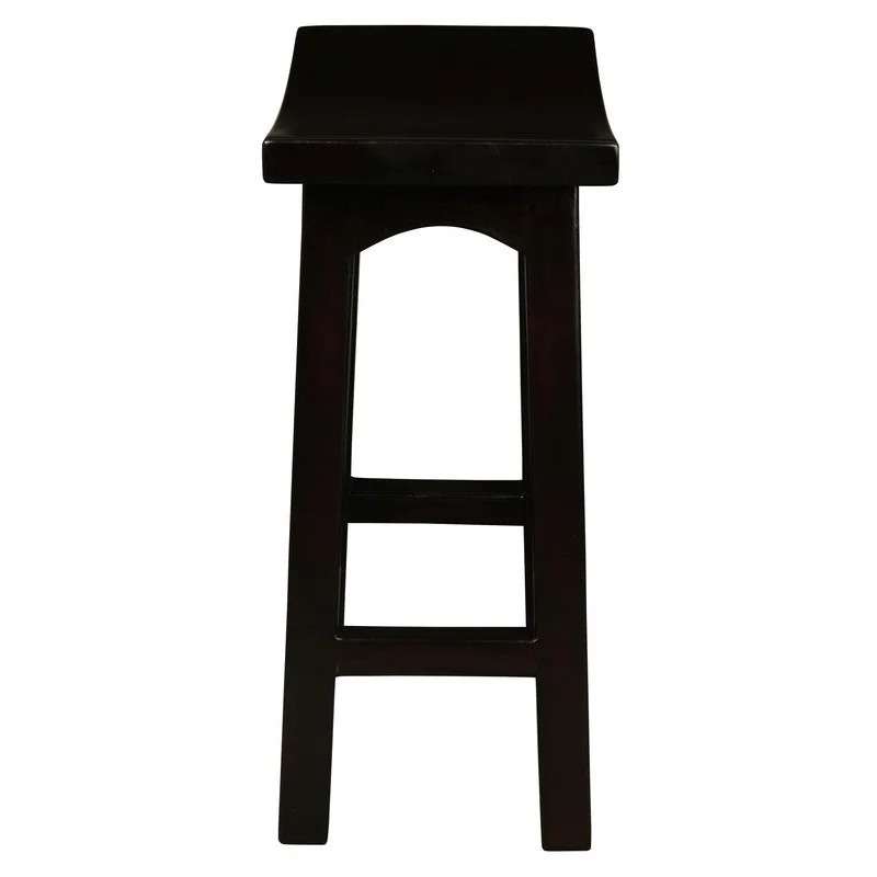 Tokyo Timber Kitchen Counter Stool - Chocolate - Furniture