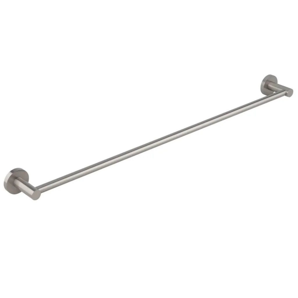 Towel Rack Rail Luxurious Brushed Nickel Stainless Steel