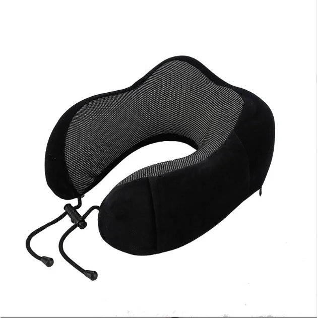 Travel Memory Foam Rebound Pillow 2 X U-shaped Sleeping Pad
