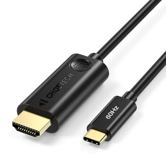 Type-C to HDMI Cable 4K 60Hz 1.8M - Black