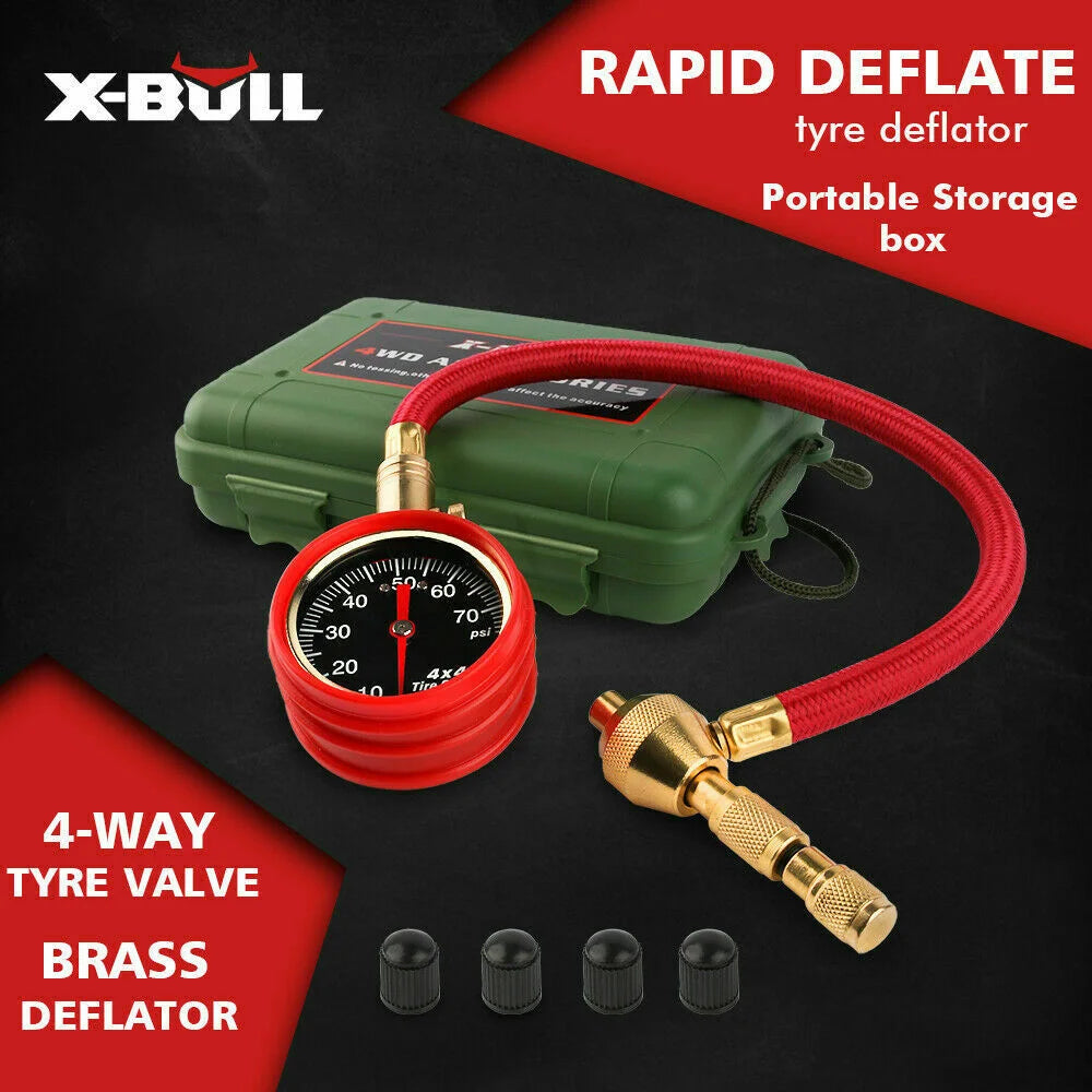 Tyre Deflator Tire Air Deflators Rapid with Pressure Gauge