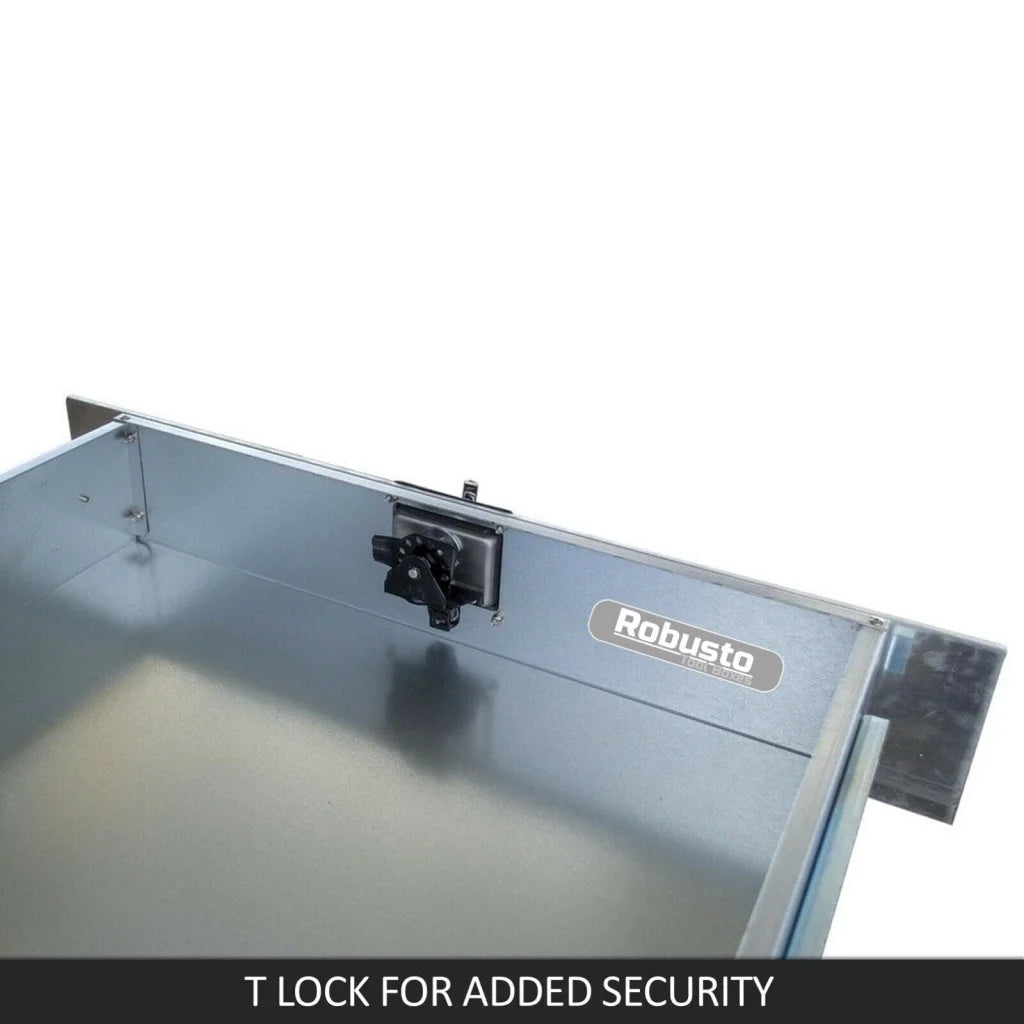 Under Tray Tool Box Trundle Drawer 1500mm UTE Drawer Dual