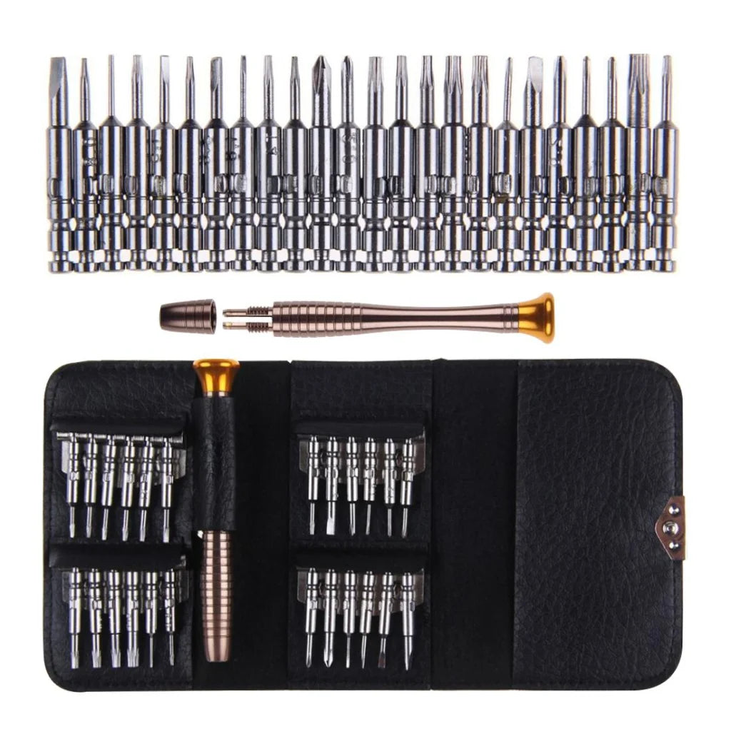 Universal 25-In-1 Screwdriver For Smartphones Cameras Laptops Watches Glasses-1915198026046115840