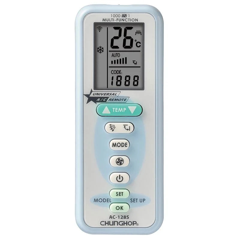 Universal Air Conditioner Remote Control - Battery Operated-1915197232412495872