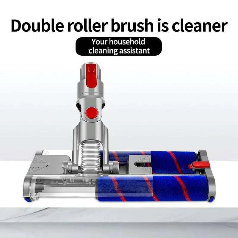 Universal Electric Floor Brush with Double Roller for Dyson