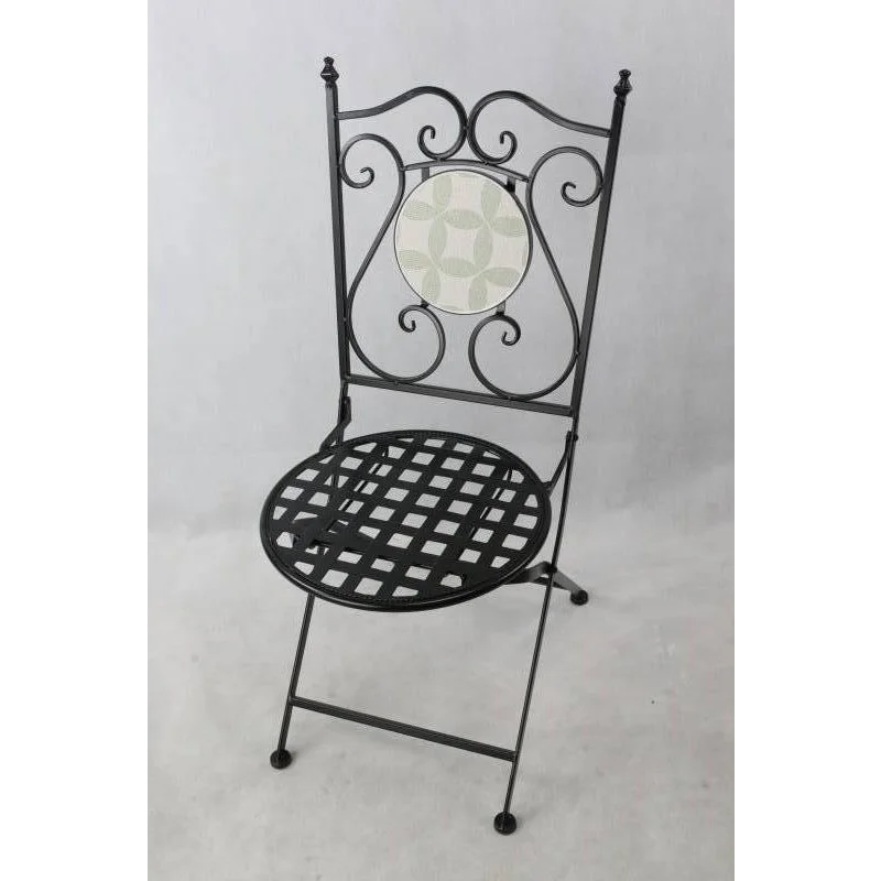 Urban Mosaic 3pc Outdoor Table & Chairs Setting - Furniture
