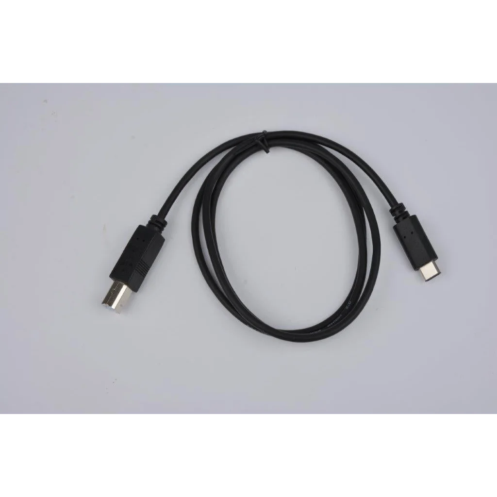USB 2.0 Cable 1m Type-C to B Male to Male 480Mbps - 8WARE
