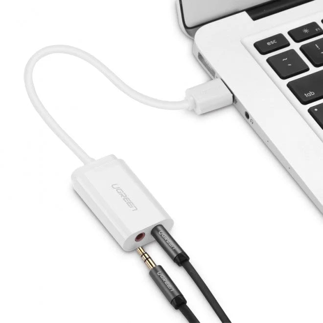 USB 2.0 External 3.5mm Sound Card Adapter (30143)