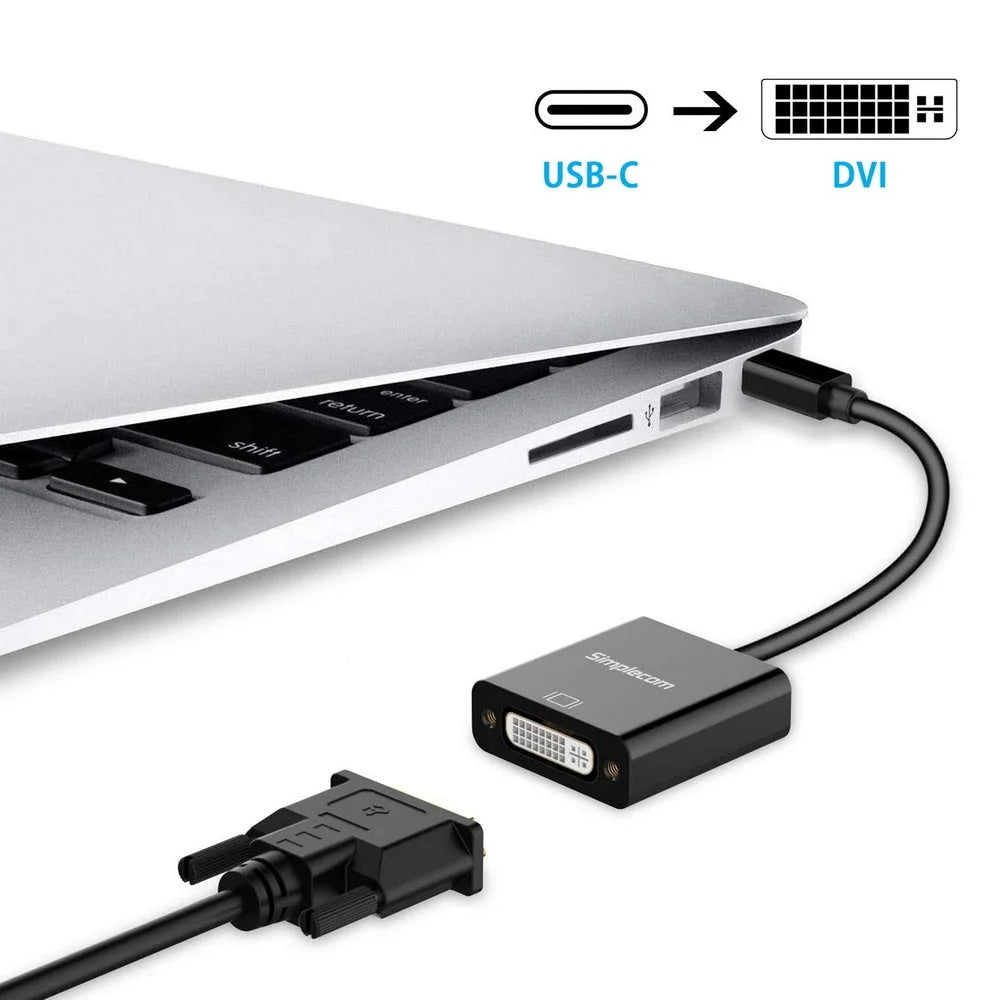 USB-C to DVI Adapter Full HD 1080p (DA103)