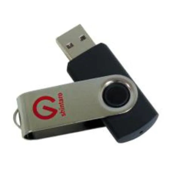 USB Flash Drive 128GB Rotating Pocket Disk USB3.2 Gen 1