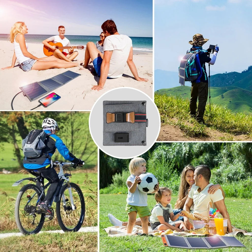 USB Foldable Solar Powered Charger 14W CHOETECH SC004