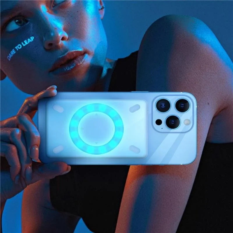 V17 Live Broadcast Magnetic Phone Photography Lamp with Rgb