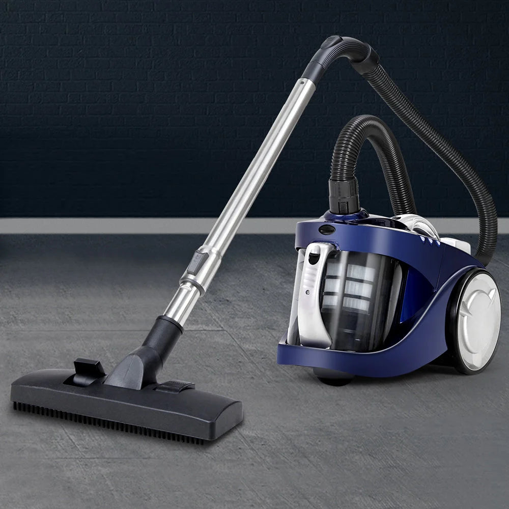 Vacuum Cleaner, Bagless Cyclonic 2200W, Home/Office/Car, Blue