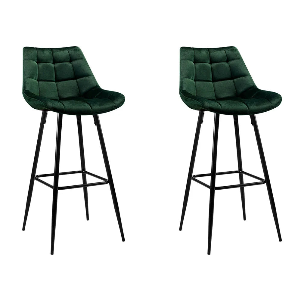 Bar stool with velvet stools kitchen