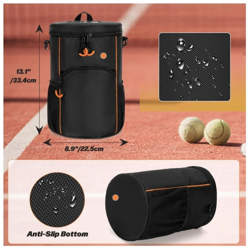 Versatile Tennis Baseball Lacrosse Bag with Multiple