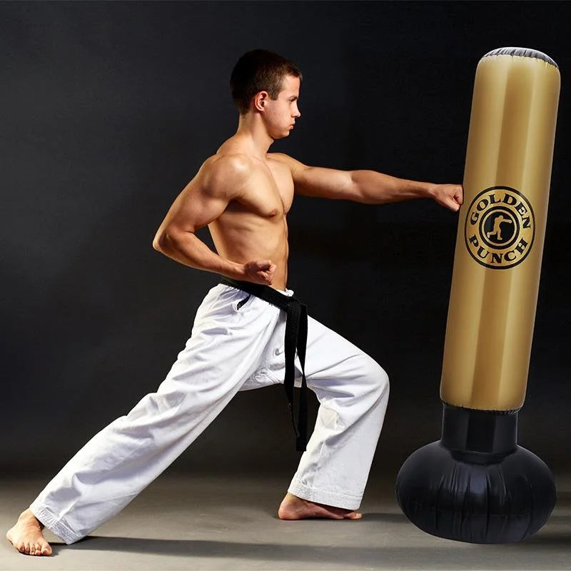 Vertical Inflatable Punching Bag Tumbler - Pvc Adult