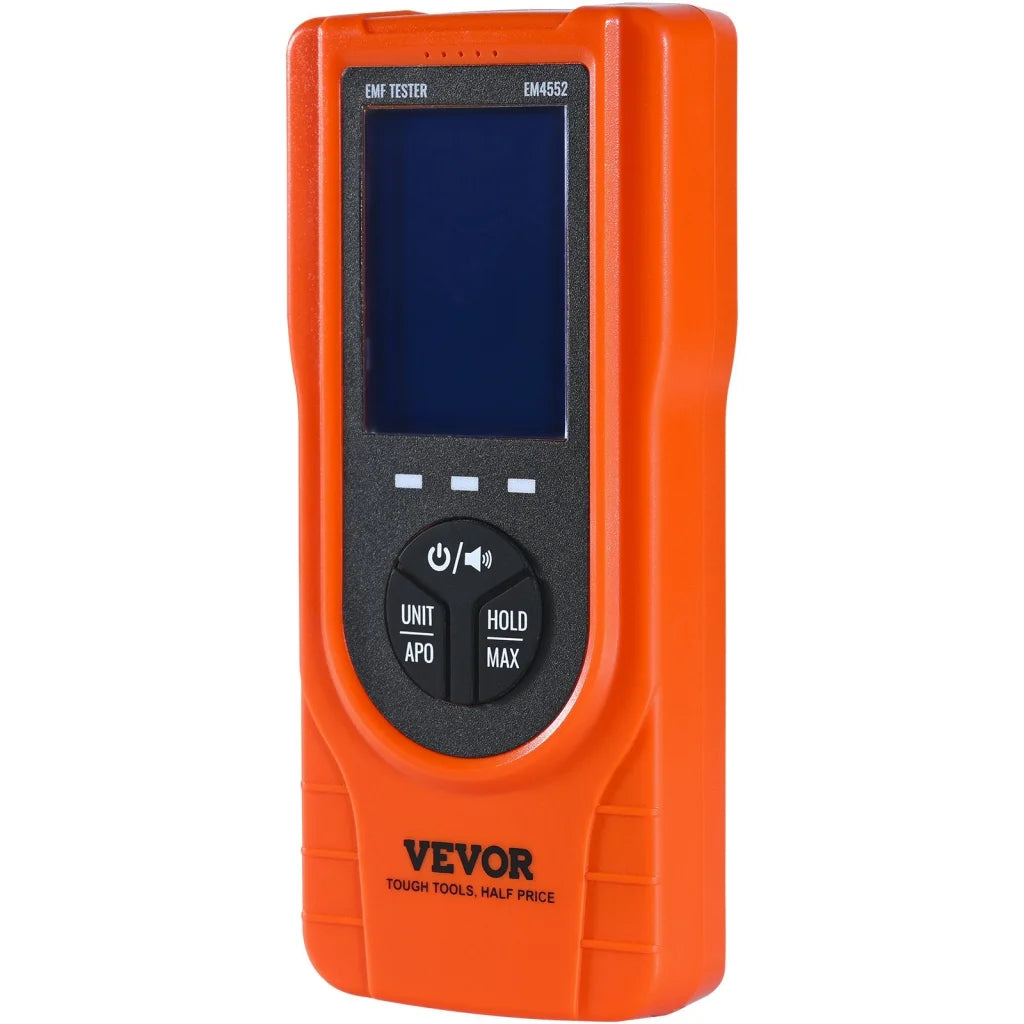 VEVOR 3-in-1 EMF Meter 5Hz - 3.5GHz Handheld Rechargeable