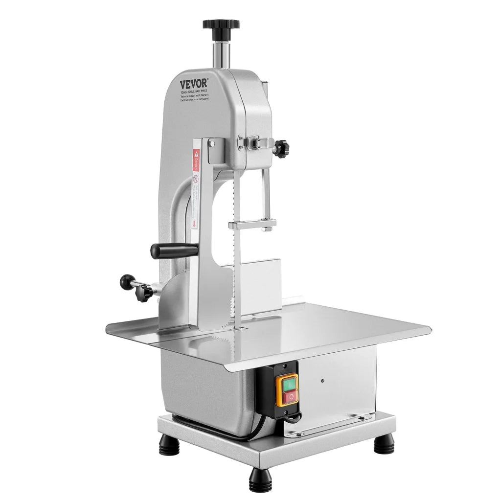 VEVOR 650W Commercial Electric Meat Bandsaw Stainless Steel