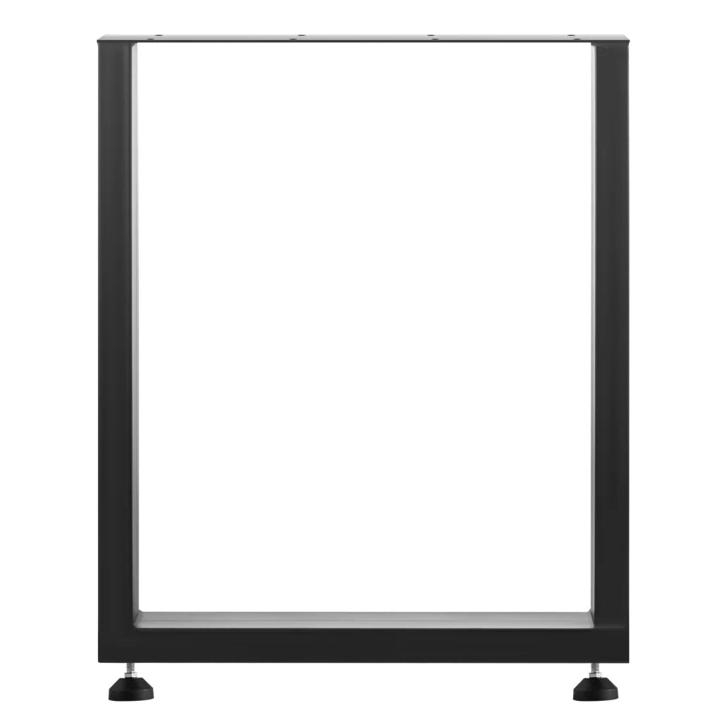 VEVOR Black Table Legs Frame Metal Dining Table Desk