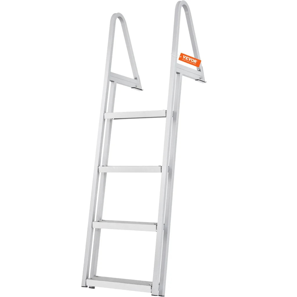 VEVOR Dock Ladder Removable 4 Steps 350 lbs Load Capacity