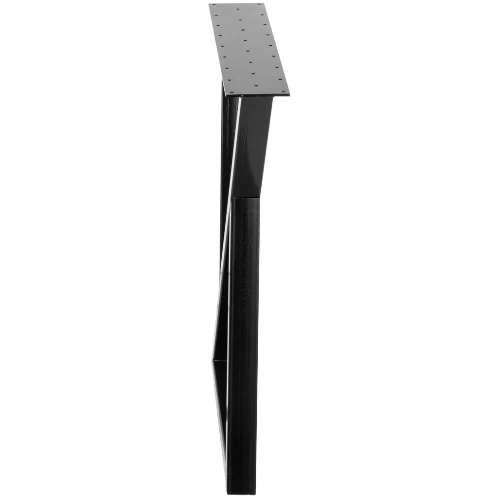VEVOR Metal Table Legs Set of 2 Dining Table Legs Black