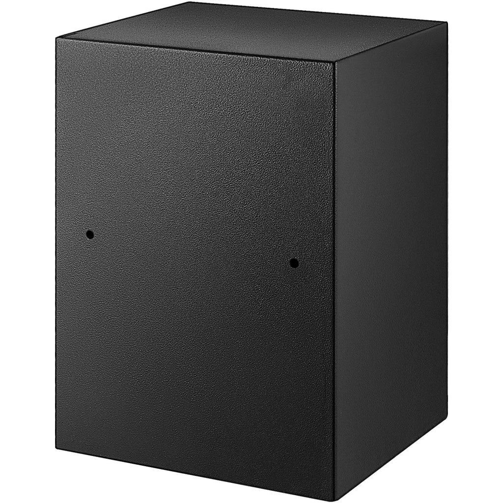 Steel vevor safe box with clean finish and fitted components