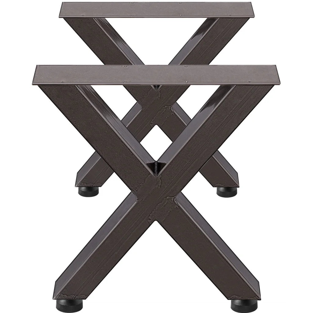 VEVOR Set of 2 Steel Table Legs 28’Height 24’Wide Dining