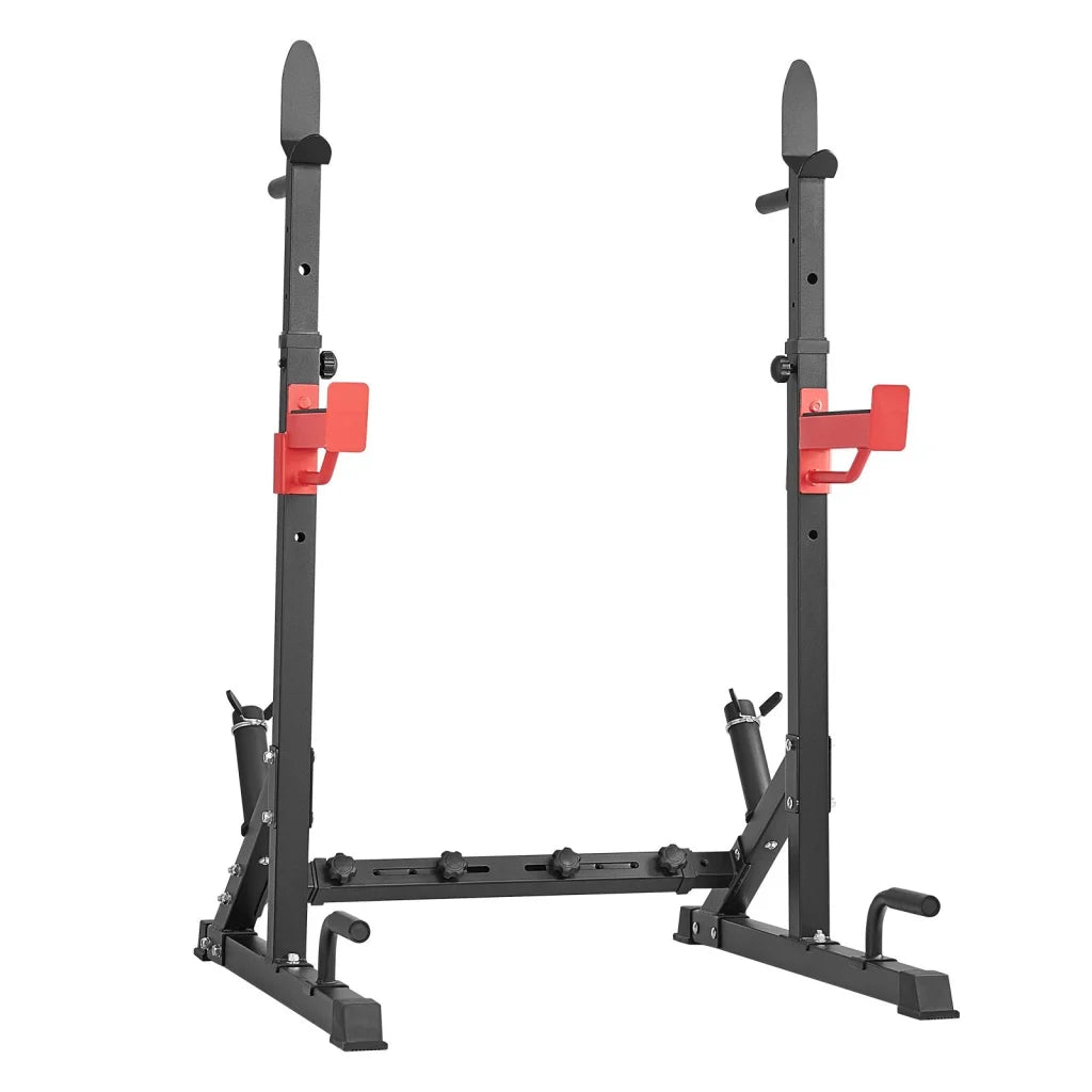 VEVOR Squat Power Rack Adjustable Heavy Duty Barbell Weight