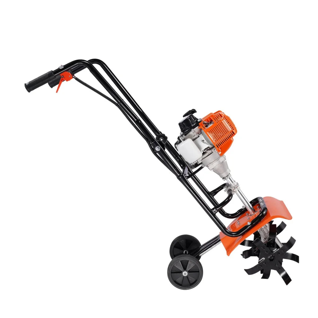 VEVOR Tiller Cultivator Gas Powered 31CC 4-Stroke Garden