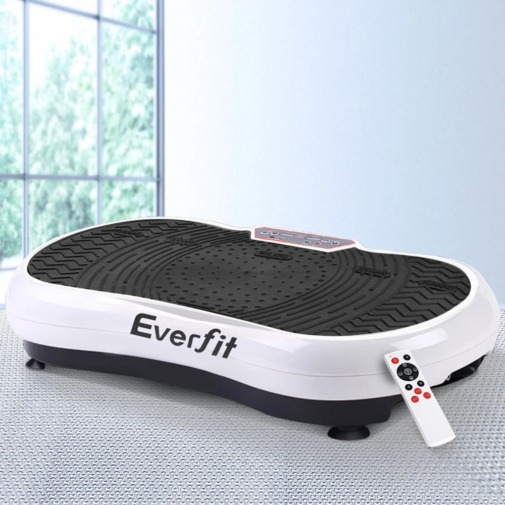 Vibration Machine Plate Platform Body Shaper Home Gym White