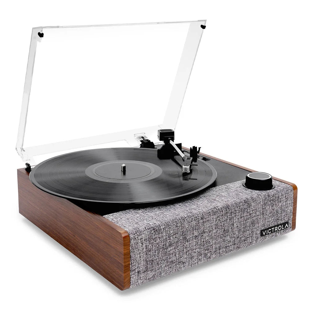 Victrola Eastwood II Turntable - Walnut + Bundled Majority
