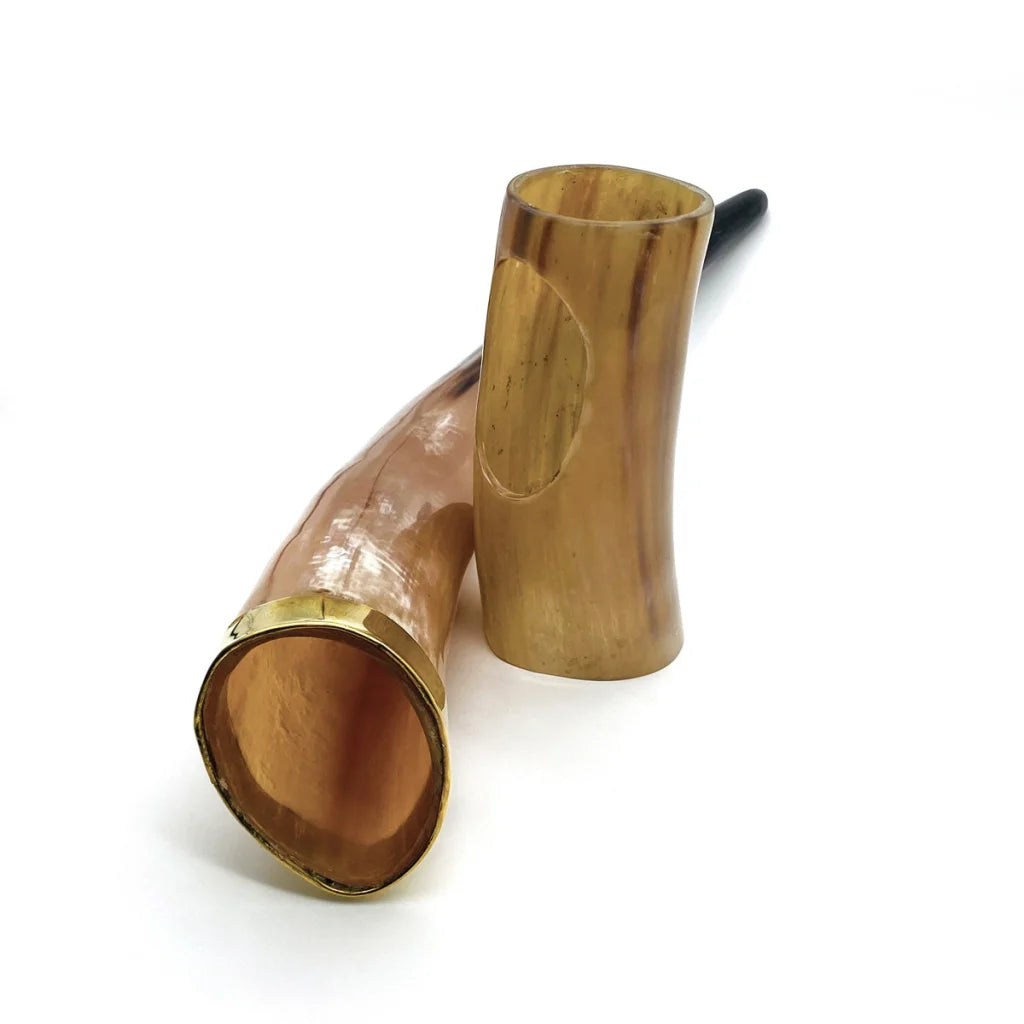 Viking Drinking Horn with Stand - Home & Garden