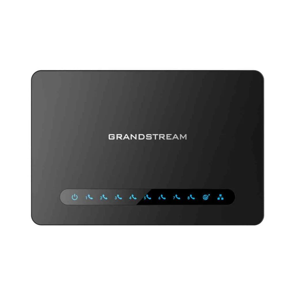 VoIP Gateway GRANDSTREAM HT818 FXS ATA - 8 Port Dual GbE