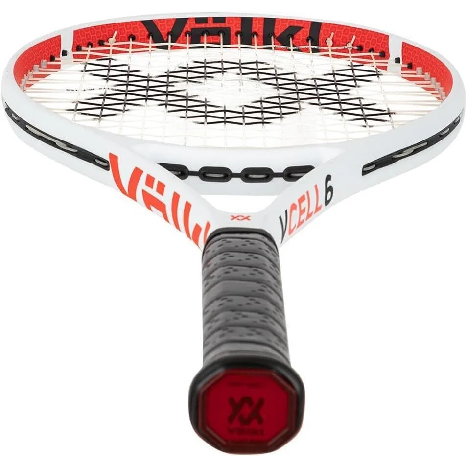 VOLKL V-CELL 6 Tennis Racquet - Fully Strung Racket & Free