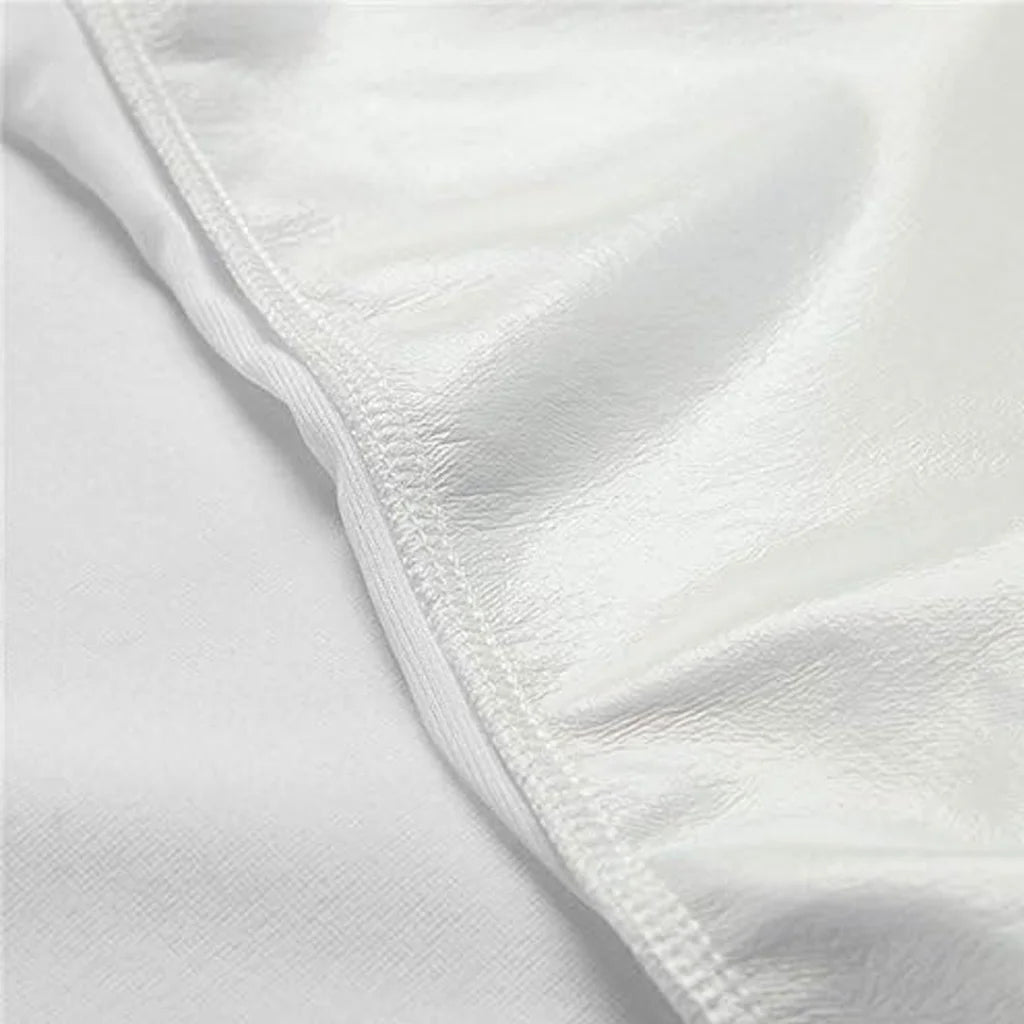 Waterproof Fitted Mattress Protector Standard Cot Size